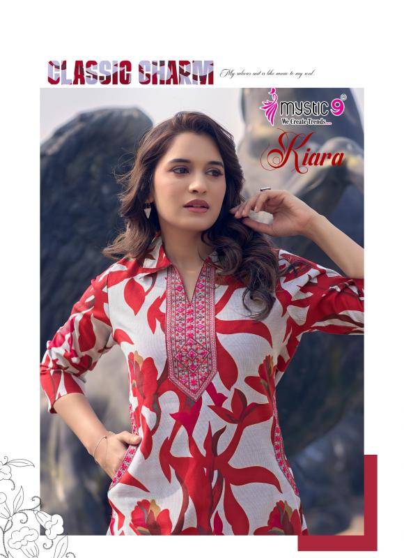 Mystic9 kiara vol 2 cord set Kurti manufacturer in India